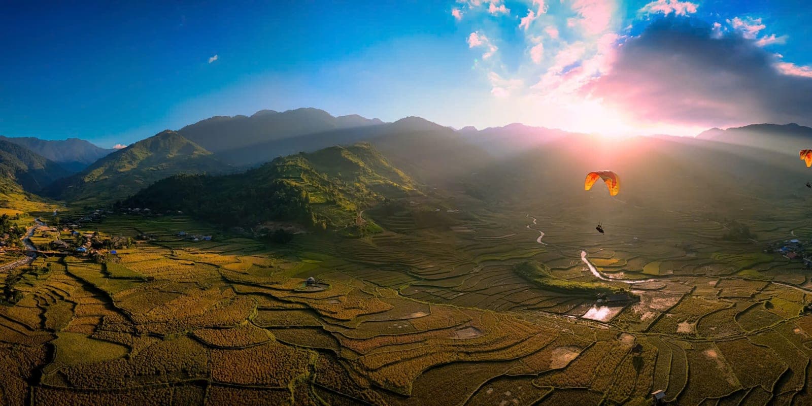 Mùa bay dù lượn đẹp nhất Việt Nam: lịch theo tháng từng điểm bay