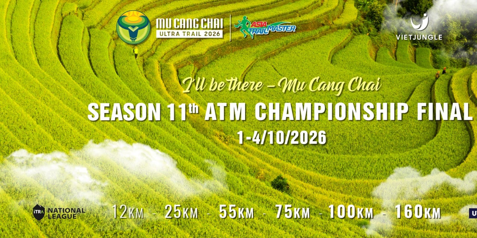 Ultra Trail Mùa Vàng 2026: Chạy Trail & Bay Dù Lượn Khau Phạ
