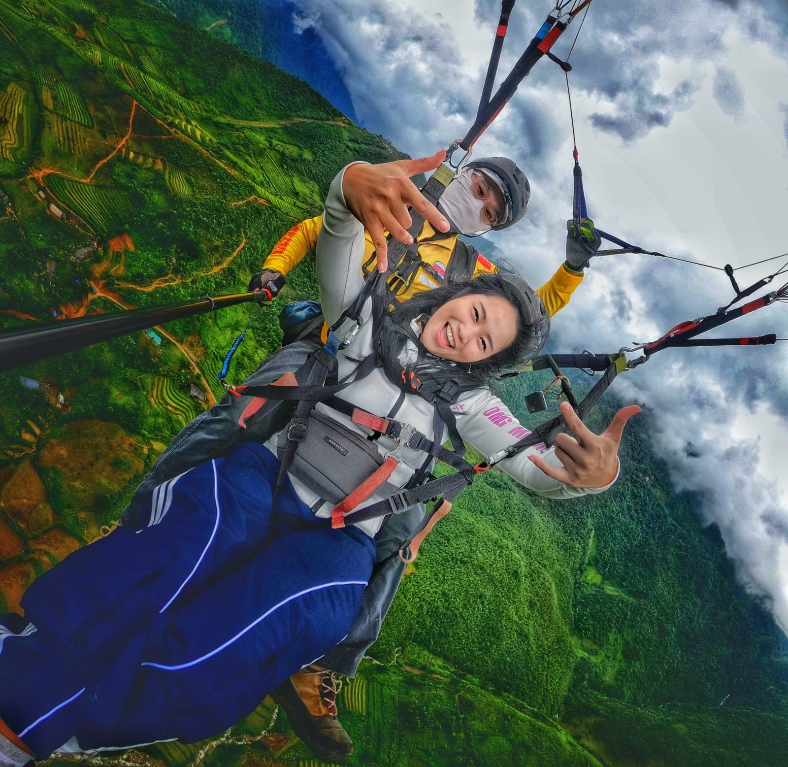 Quay GoPro, camera 360 hay flycam khi bay dù lượn: chọn gói nào?