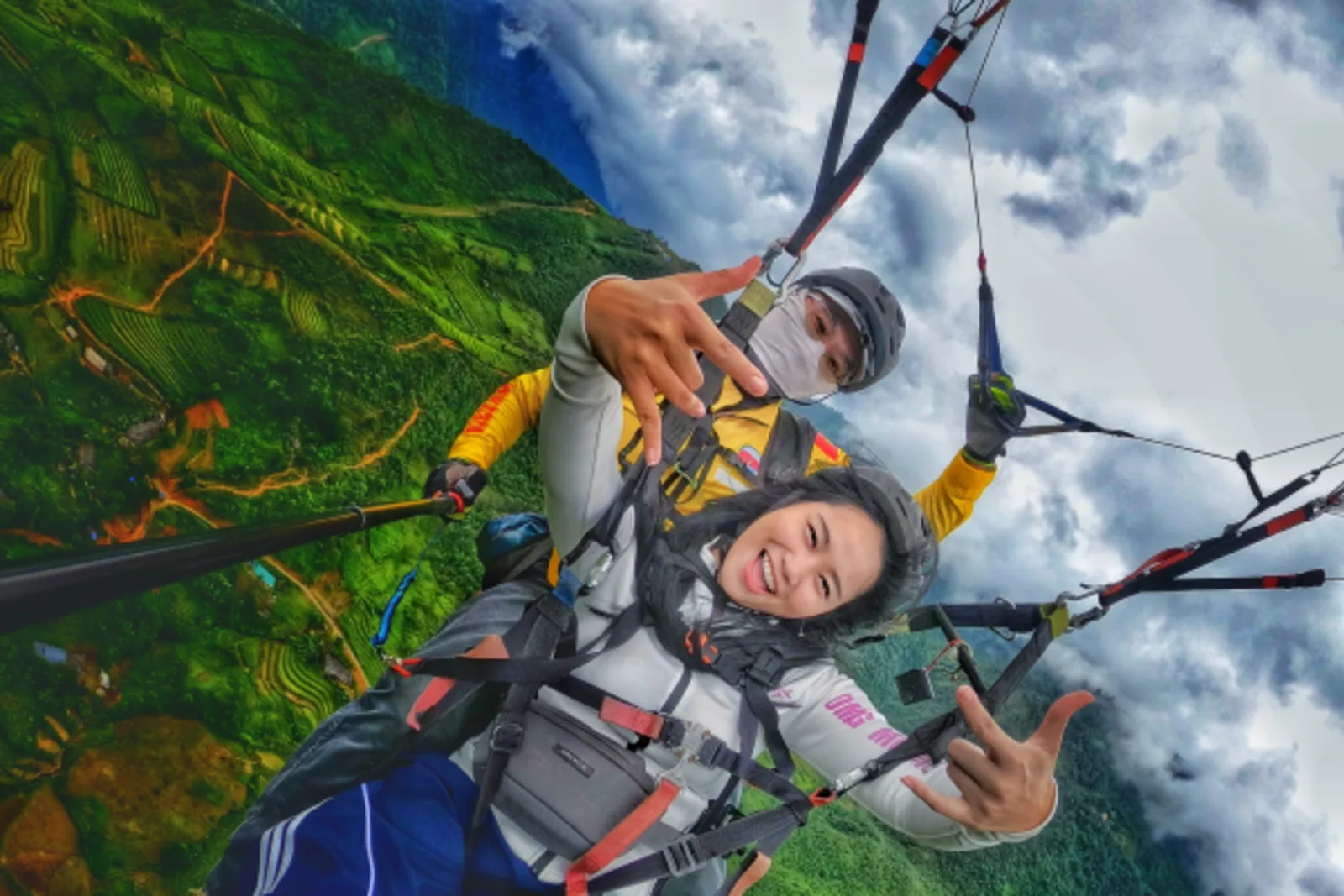 Quay GoPro, camera 360 hay flycam khi bay dù lượn: chọn gói nào?