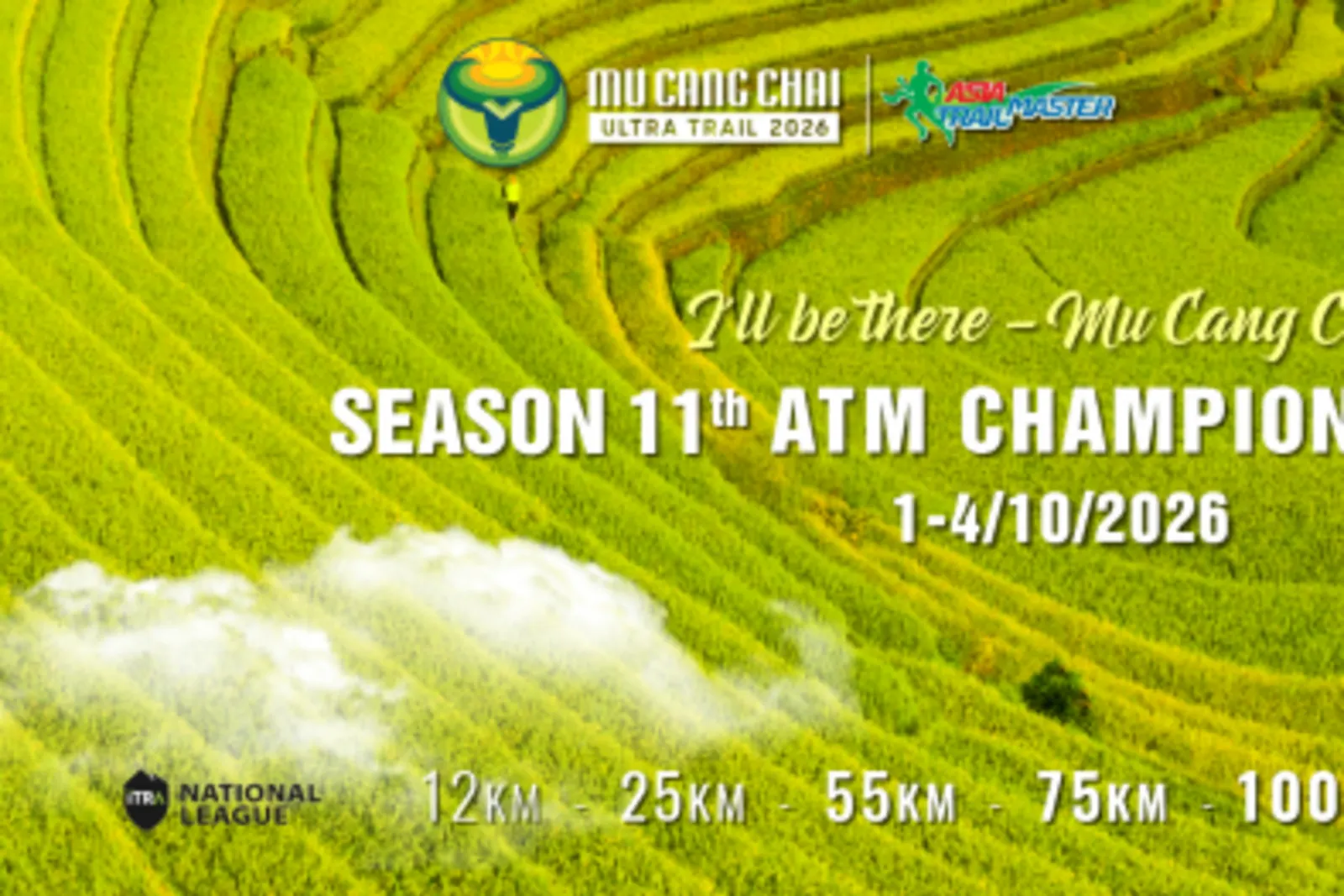 Ultra Trail Mùa Vàng 2026: Chạy Trail & Bay Dù Lượn Khau Phạ