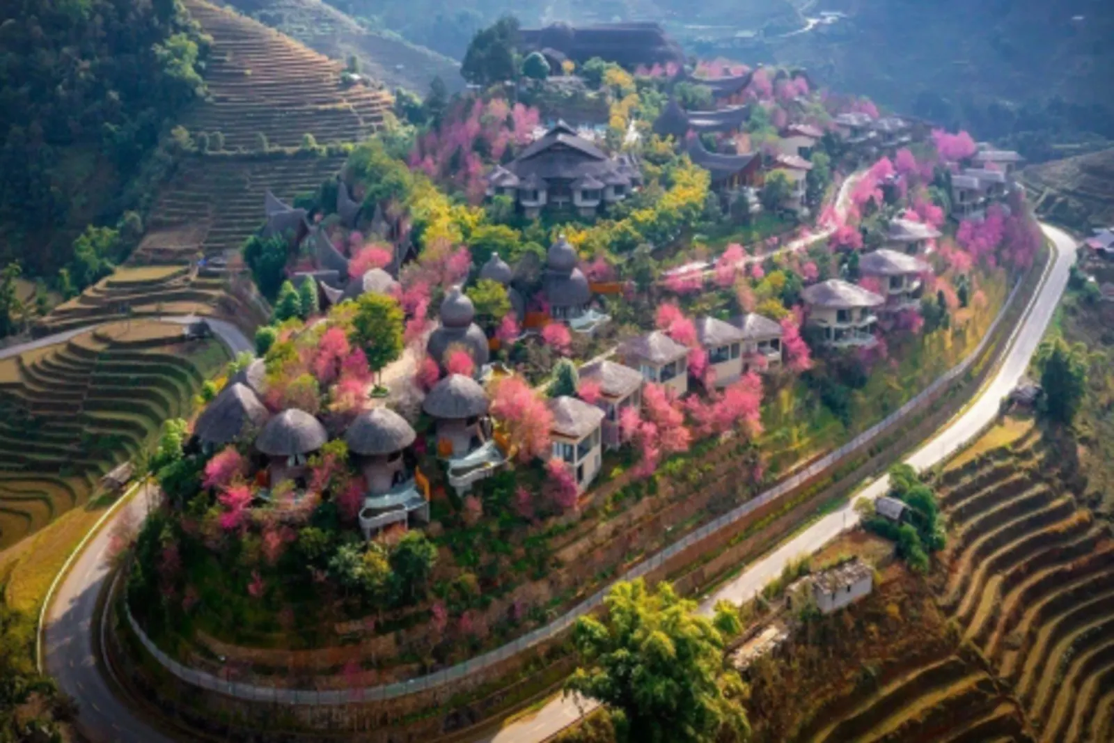 Garrya Mù Cang Chải: khu nghỉ dưỡng giữa ruộng La Pán Tẩn