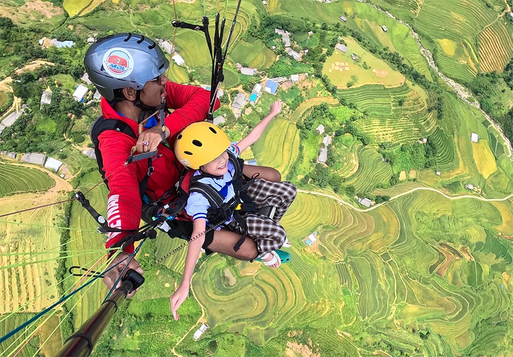Bay dù lượn từ bao nhiêu tuổi? Độ tuổi nào bay được