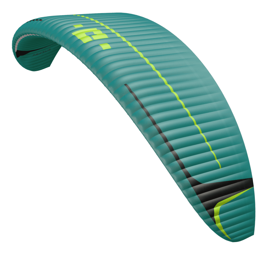 Dudek DriftAir 2 — Dù PPG biểu diễn